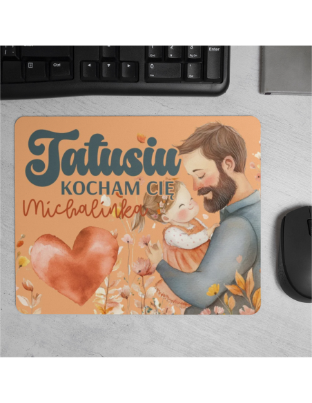 podkładka pod mysz Z WŁASNYM NADRUKIEM logo prezent zdjęcie