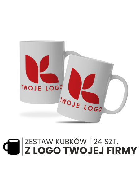 KUBEK firmowy praca prezent TWOJE LOGO FIRMY biuro