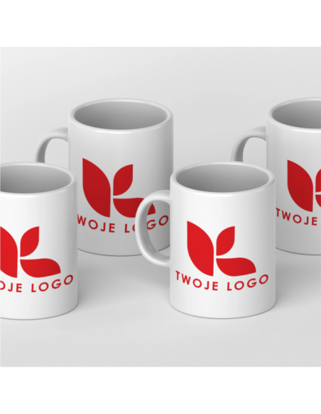 KUBEK firmowy praca prezent TWOJE LOGO FIRMY biuro