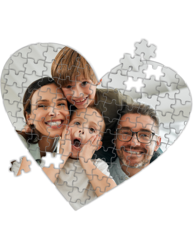 PUZZLE SERCE 19x18cm personalizowane TWOJE LOGO dla firm