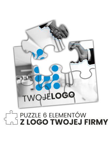 PUZZLE A5 6 elementów PERSONALIZOWANE zdjęcie TWOJE LOGO