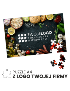 FOTO PUZZLE A4 FOTOPUZZLE 120 elementów TWOJE LOGO