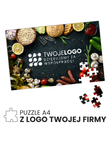 FOTO PUZZLE A4 FOTOPUZZLE 120 elementów TWOJE LOGO