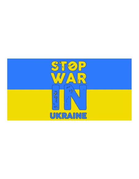 Magnes Flaga Ukrainy z Nadrukiem Reklamowy na Samochód