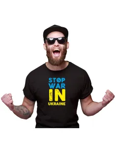 Koszulka z Nadrukiem Personalizowany Stop Warin Ukraine