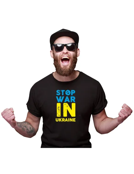 Koszulka z Nadrukiem Personalizowany Stop Warin Ukraine