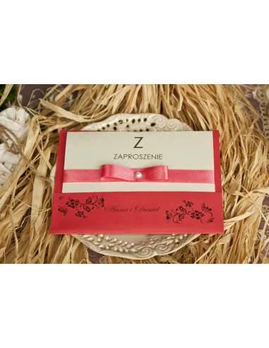 Zaproszenia Ślubne Elegant Wkładką Pełna Personalizacja