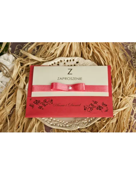 Zaproszenia Ślubne Elegant Wkładką Pełna Personalizacja