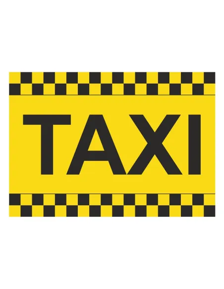 Naklejka – Na Samochód Magnes Oznakowanie Auto Taxi