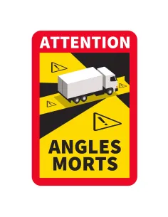 Naklejka Magnes Angles Morts Oznaczenie Tir Fr 100 szt
