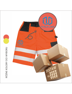 BHP spodnie robocze z haftem | Odzież robocza | Cargo firmy 12szt