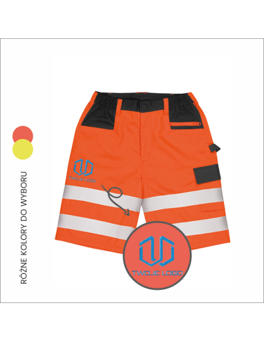 Spodnie ochronne cargo z haftem | Odzież BHP | Personalizacja 6szt