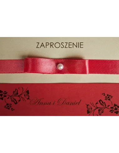 Zaproszenia Ślubne Elegant Wkładką Pełna Personalizacja