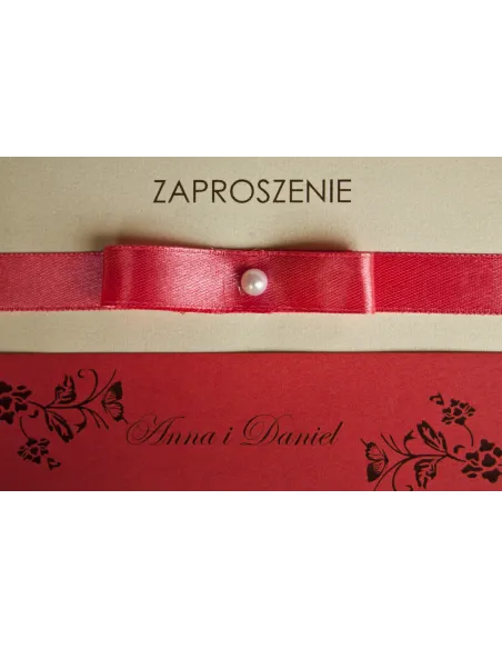 Zaproszenia Ślubne Elegant Wkładką Pełna Personalizacja
