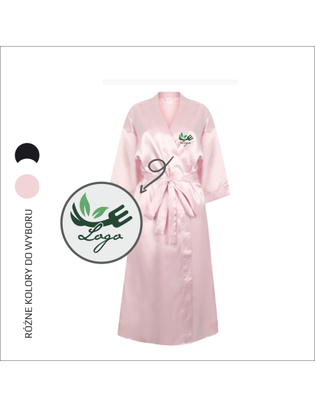 Szlafrok z personalizowanym haftem | Odzież reklamowa | Logo firmy 6szt