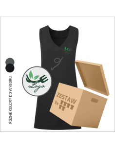 Tunika robocza | Haft | Personalizacja | Twój logotyp | Znakowanie odzieży 6 sztuk