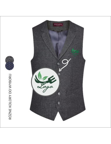 Kamizelka męska Personalizowany haft Logo i personalizacja 6 sztuk
