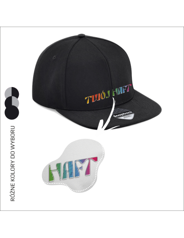 Czapki z daszkiem 6-panelowa Własny personalizowany haft Logo i personalizacja 12 sztuk