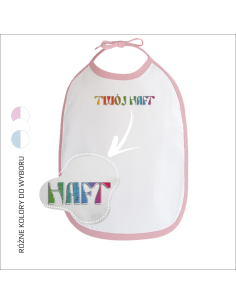 Śliniak z haftem | Haft | Personalizacja | Dowolna edycja 