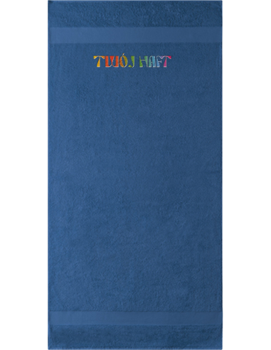 Personalizowany ręcznik bawełniany Personalizacja Premium Haft 140x70cm 12 sztuk