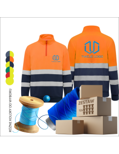 Personalizowana bluza sweatshirt Odzież robocza Personalizacja 12 sztuk