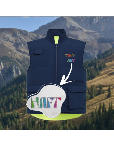 Softshell kamizelka z własnym haftem Odzież B2B Twoje logo Personalizacja bezrękawnik 6 sztuk