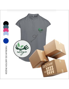 Personalizowana bluzka robocza Logo lub tekst Reklama  Własne logo 12 sztuk