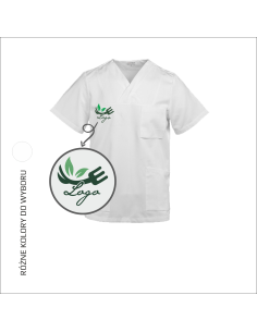 Tunika unisex z haftem Odzież promocyjna Logo firmy Twój logotyp Premium