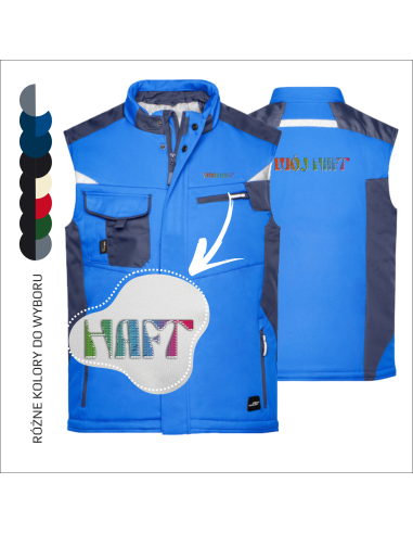 JN825 Craftsmen Softshell Vest -STRONG-