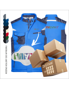 Softshell kamizelki | Odzież firmowa i robocza | Haft | Twoje logo 12 sztuk