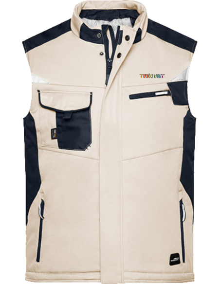 Softshell kamizelki | Odzież firmowa i robocza | Haft | Twoje logo 12 sztuk