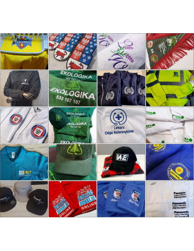 Personalizowane kamizelki | Odzież robocza | Odzież firmowa | Logo 6 sztuk
