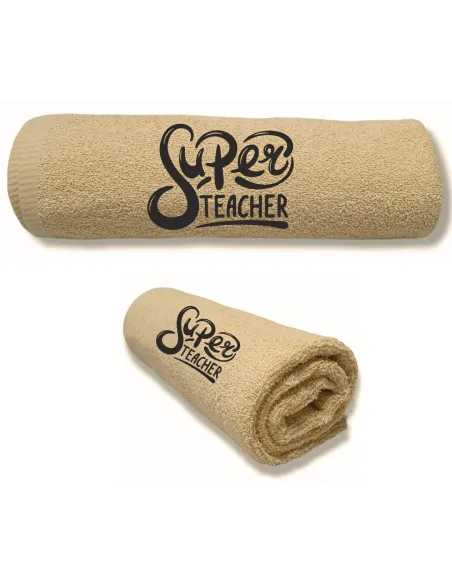 Ręcznik z Haftem Prezent dla Przedszkolanki Personalizowany