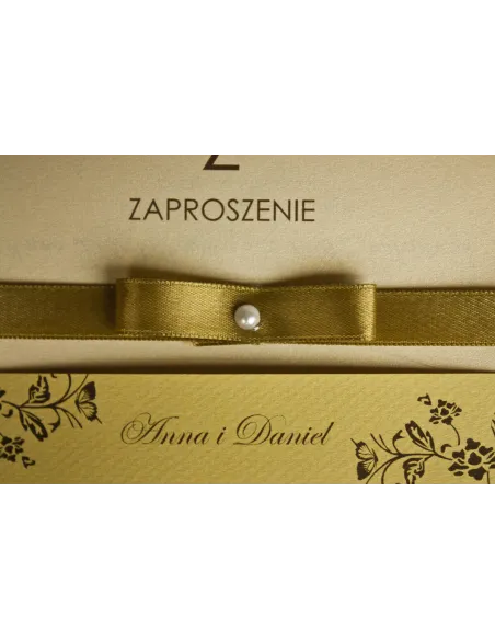 Zaproszenia Ślubne Elegant Wkładką Pełna Personalizacja