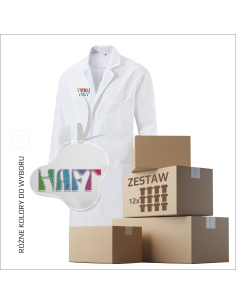 Personalizowana kurtka unisex | Haft | Premium | Reklama | Dowolny tekst 12 sztuk