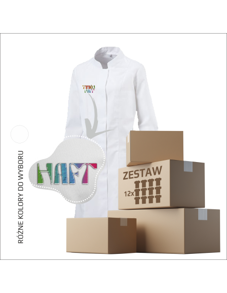 Personalizowana robocza damska bluza z haftem | Haft | Odzież robocza i firmowa | Personalizacja | Twoje logo 12 sztuk