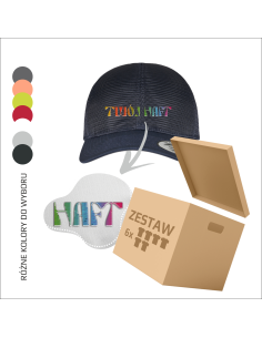 Firmowa czapka z haftem | Premium | Identyfikacja zespołu | Logo, nazwa lub grafika 6 sztuk