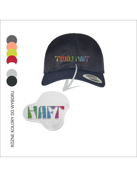 Personalizowana firmowa czapka z haftem | Haft| Twoje logo firmowe | Reklama | Ochrona przed słońcem 12 sztuk