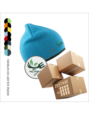 Soft Feel Cuffless Reversible Beanie
