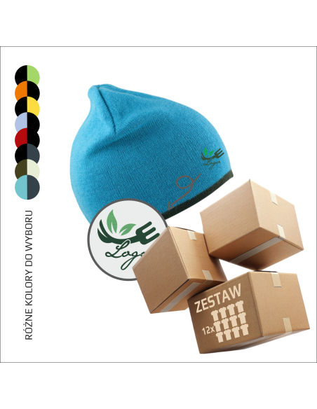 Soft Feel Cuffless Reversible Beanie
