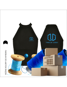 Personalizowany top damski | Haft | Personalizacja | Twoje logo | Projekt 12 sztuk