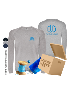 Personalizowane bluzy z haftem | Odzież reklamowa | Własne logo | 6 sztuk