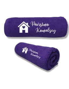 Ręcznik z Haftem Prezent na Parapetówkę do Domu na Prezent