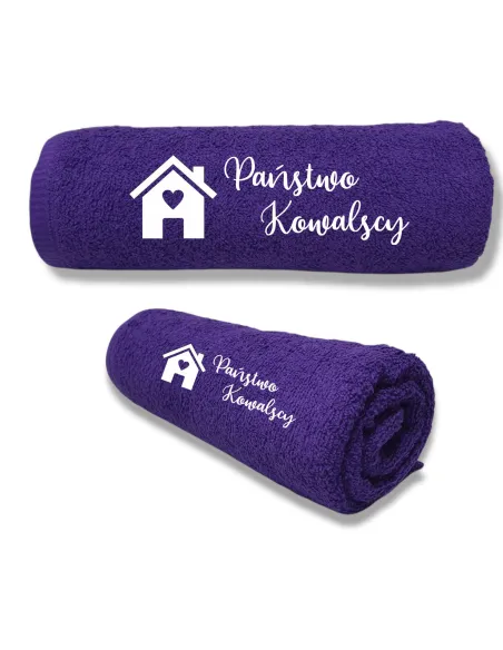 Ręcznik z Haftem Prezent na Parapetówkę do Domu na Prezent