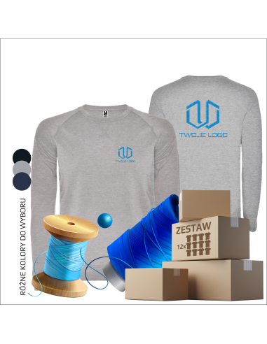 Bluzy z haftem | Reklama | Logo i znakowanie 12 sztuk