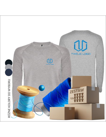 Bluzy z haftem | Reklama | Logo i znakowanie 12 sztuk