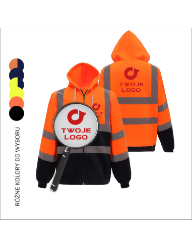 Hi-Vis Zip Hoodie