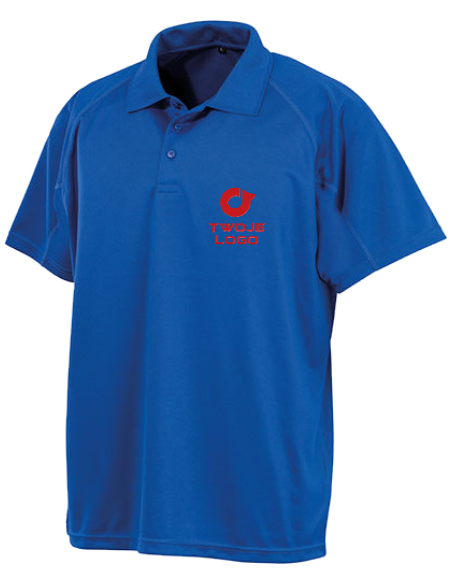 Sportowe polo koszulki z haftem | Haft | Logo i personalizacja 6 sztuk