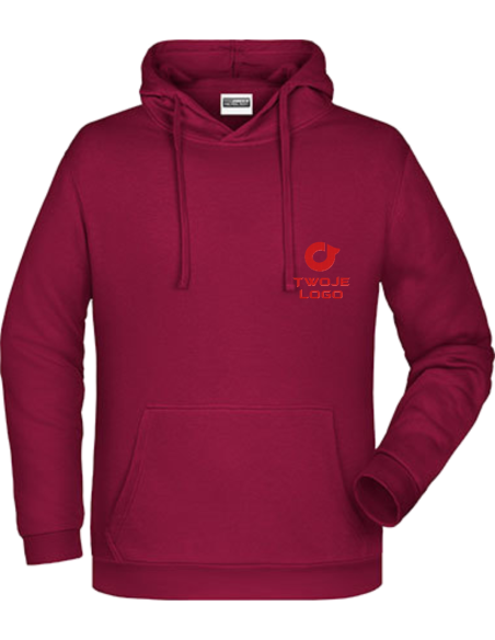 Personalizowane bluzy męskie Odzież reklamowa Znakowanie odzieży Haft 12 sztuk