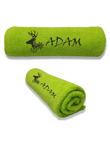 Ręcznik z Haftem Dziecka Chłopca Imieniem dla Dziecka